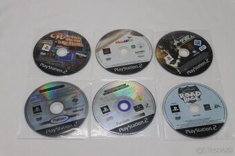 PS2 balík 6 hier – Crash, Simpsons, Ratchet