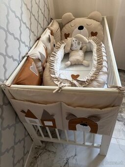 Bavlnený set do detskej postieľky