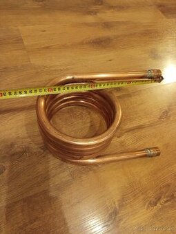 Medena špirála,had,vymennik,chladic