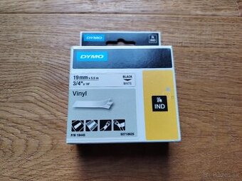 Predám pásku do tlačiarne DYMO Vin19x5.5 18445 Č/B