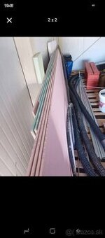 Ružový sadrokartón a hydroizoláčná paska