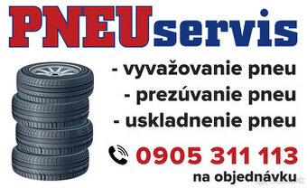 Prijmeme pracovníka do pneuservisu.