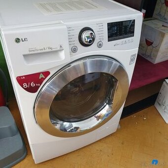 Predám práčku so sušičkou LG, rok používanú.
