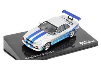 Predám kovový model Nissan Skyline GT-R od DeA 1:43