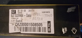 Nové horné čapy na Opel Astra