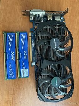 Predám: Herná grafika GTX 660 2GB + 8GB RAM DDR3 (ADATA XPG)