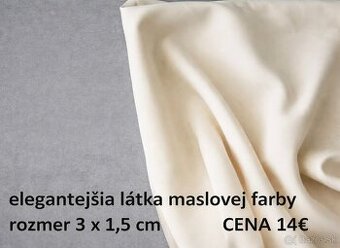 Látky na šitie + galantéria