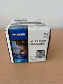 Nový Olympus M. Zuiko 45mm f/1.8 Záruka do 18.7.2026