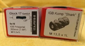 IGB Austria 8 palcova hlaven glock 17  3 a 4gen
