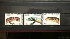 Poštové známky č.189 - Sv. Lucia - fauna