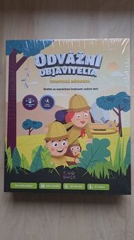 Odvazni objavitelia - spolocenska hra,nova zabalena