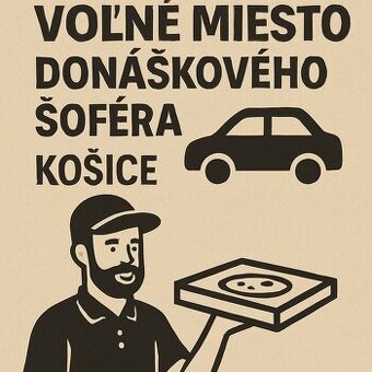 Donáškový šofér Košice