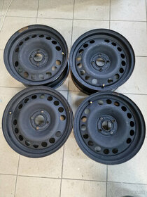 Disky original Opel 15 , rozteč 4x100mm, otvor 56mm.