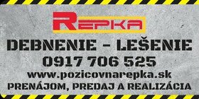 Požičovňa debnenia prenájom PERI DOKA systému