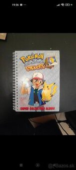 Predám nalepkovy album pokémon 1999 komplet