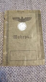 Nemecký wehrpass / Slovenský Štát