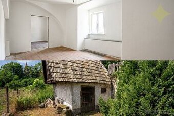 ►Veľký Apartmán 3+1izb. so záhradou a chatkou v hist. budove