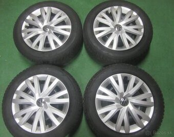R16 Zimná sada vw rozteč 5x112 205/55R16 bridgestone