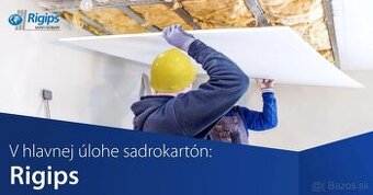 Prijmem sadrokartonistu pripadne dvoch