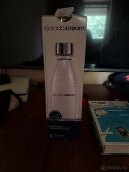 Sodastream fľaša. Metal