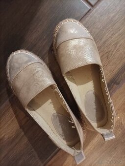 VICES zlaté espadrilky v.37 - 1