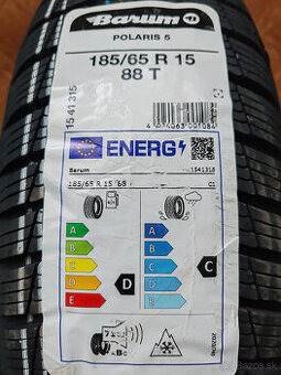 Predám zimné pneumatiky Barum Polaris 5 185/65 R15 88T