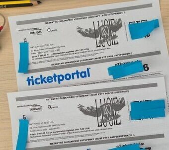Predám vstupenky koncert Lucie 40 O2 Arena Praha