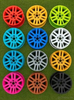 Originál BMW 7 disky Styling 93 R18 5x120 + úprava farby