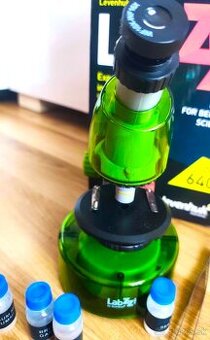 KVALITNÝ detský/mládežnícky mikrosko+príslušenstvo ako NOVÝ