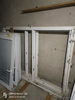 Predám použité plastové okná