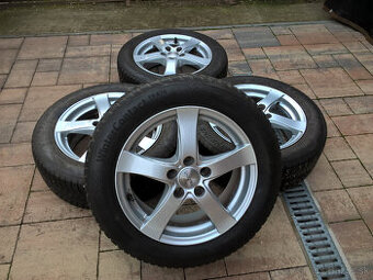 Elektrony DEZENT 5x108 FORD/RENAULT + PNEU M+S 205/55 R16 91