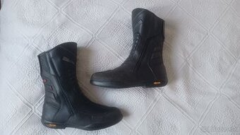 panske kozene moto cizmy HELD Annone GTX vibram