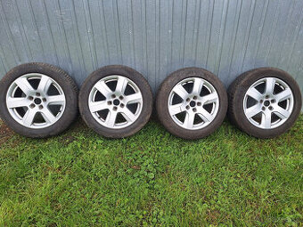 17 ALU 5X112 org.AUDI+Zimne pneu 225x55x17