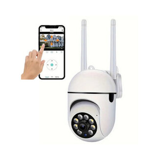 Bezpečnostná wifi kamera vonkajšia, 360° otáčanie