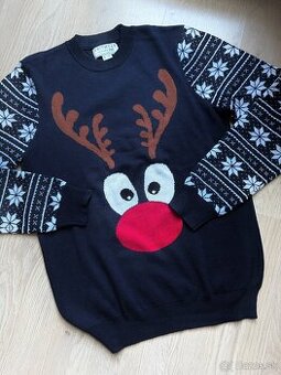 Vianočný sveter so sobom