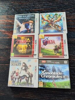 Predám hry na Nintendo 3DS