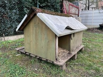 Búda pre psa drevená zateplená