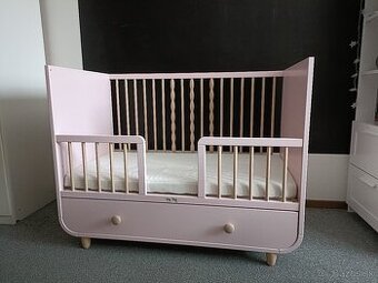 Postieľka IKEA myllra ružová