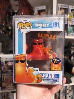 Hank Funko Pop-podpísaná