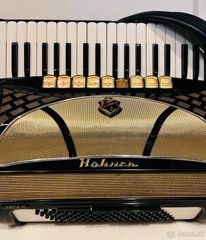 Predám akordeón Hohner Lucia IVP- 96 basový - zachovalý stav