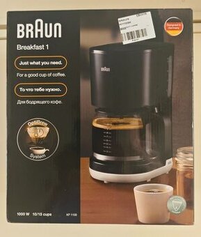 Braun Breakfast 1 1000w 10/15 cups kf 1100