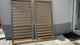 2x drevený rošt 200 x 90