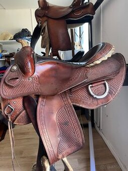 Westernové sedlo Denver Saddle Shop (originál USA
