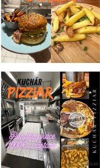 Pracovné pozicie Donáškar ,pizziar/kuchar