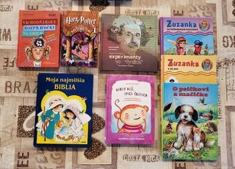 Detské knihy - Harry Potter, Zuzanka, Macko Puf, Futová,...