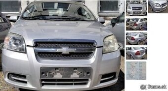 Chevrolet Aveo 1.4 2009 predám MOTOR F14D3 Prevodovka, KAPOT