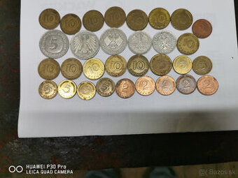 Predám zberateľovi MARKY západonemecké.