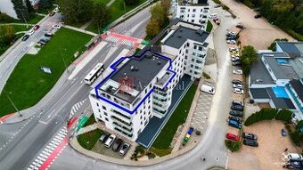 PREDAJ: 5i byt NOVOSTAVBA, 3x TERASA s vírvkou, 218m2, 2x pa