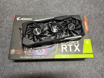 🟢 Predám GIGABYTE AORUS GeForce RTX 3070 8GB