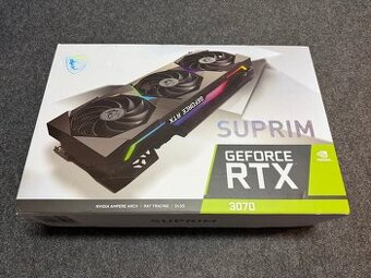 🟢 Predám MSI SUPRIM GeForce RTX 3070 8GB